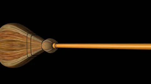 Broom Transition HD Stock Footage 10870431