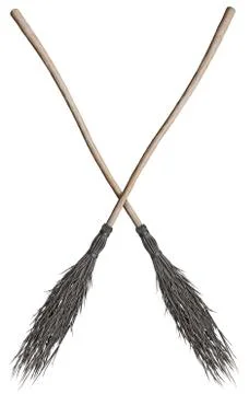 Broomstick Stock Illustration