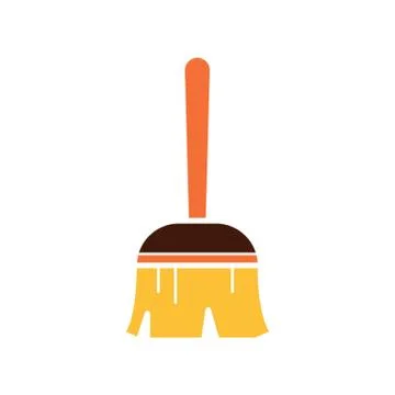 Broomstick Stock Illustration