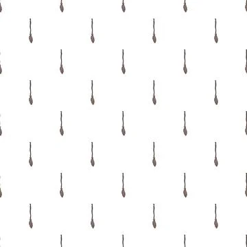 Broomstick pattern creating a magical halloween background 스톡 일러스트