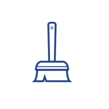 Broomstick vector illustration イラスト素材
