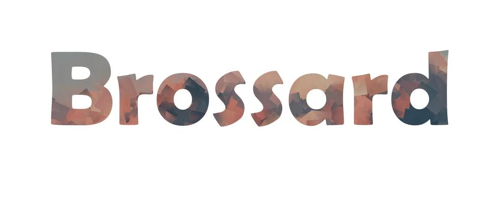 Brossard Stock Illustration