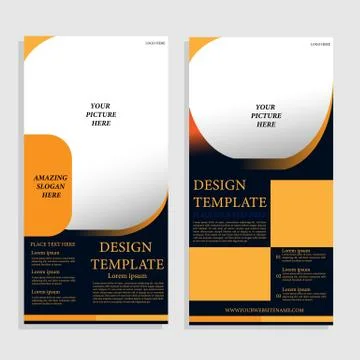 Brosur Simple Stock Illustration