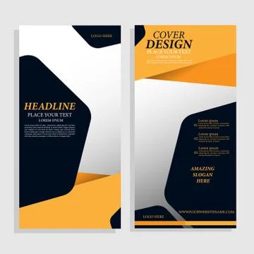 Brosur Simple Stock Illustration