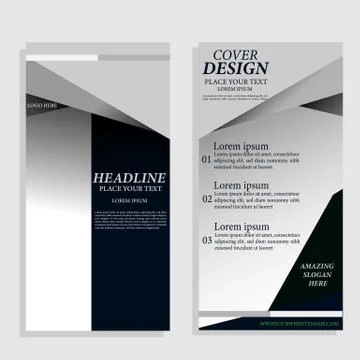 Brosur Simple Stock Illustration