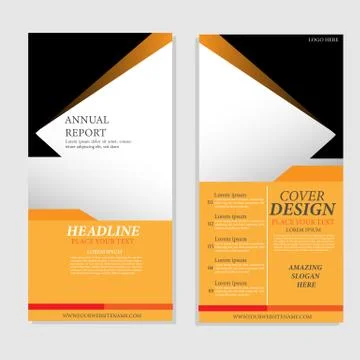 Brosur Simple Stock Illustration