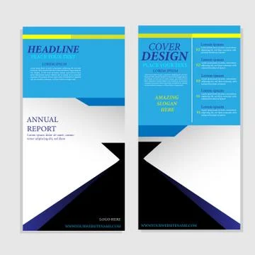 Brosur Simple Stock Illustration