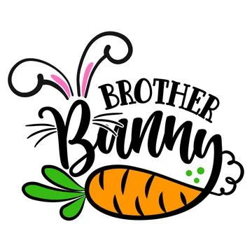 Brother Bunny Stock Illustration