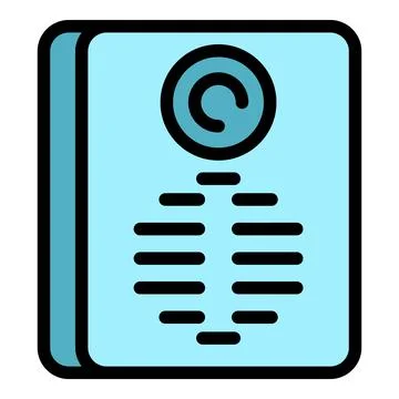 Brother video intercom icon vector flat イラスト素材