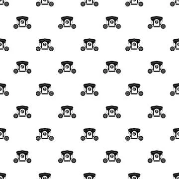 Brougham pattern vector Stockillustratie