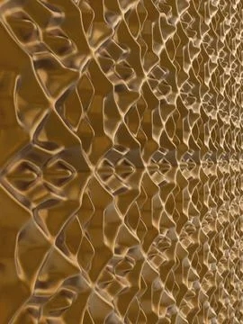 Brown 3d effect glossy leather textured background pattern Stock Illustration