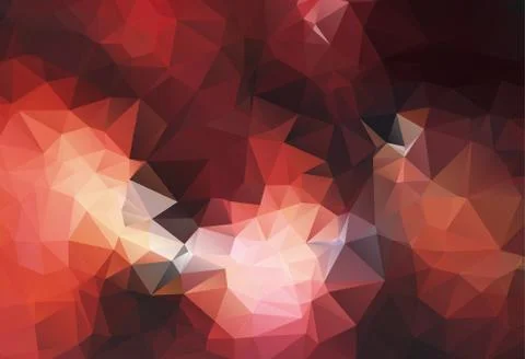 Brown abstract background consisting of angular Stock Illustration