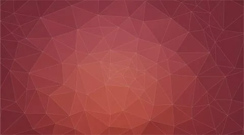 Brown abstract background consisting of triangles Stock Illustration