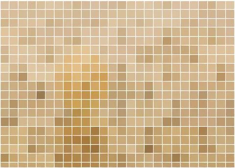 Brown abstract background with transparent squares Illustrazione stock