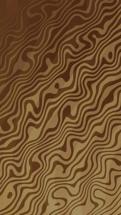 Brown Abstract Background Vertical Aesthetic Trippy Gradient Retro Wavy Wiggle Stock Footage 313032559