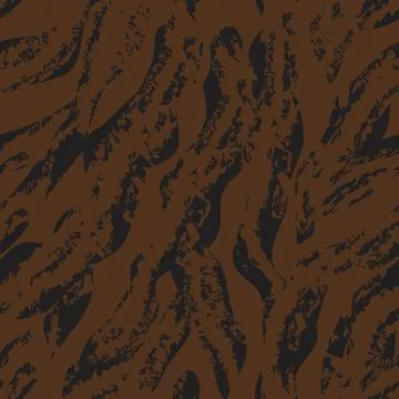 Brown Abstract Brushstroke Textured seamless pattern design 스톡 일러스트