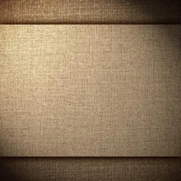 Brown abstract linen background Stock Photos