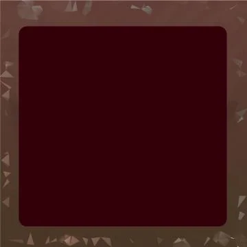 Brown Abstract Low Poly Geometric Polygonal Background With Square Box Vector イラスト素材