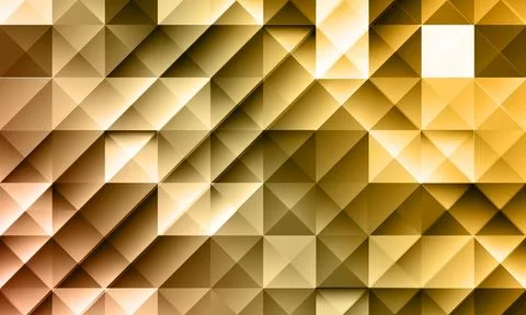 Brown abstract pattern triangle and square pattern. mosaic brown pixel vintage Illustrazione stock