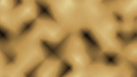 Brown abstract pixel blocks shifting in looped motion forming soft geometric Vídeo Stock 319920700