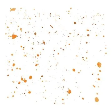 Brown abstract watercolor splash. Vector texture Stock Illustration