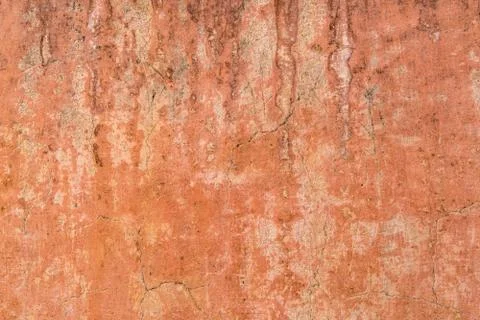Brown adobe clay wall texture background. Stock Photos