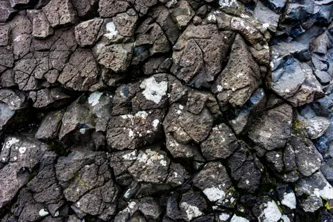 Brown and gray stone background texture Stockfoto's