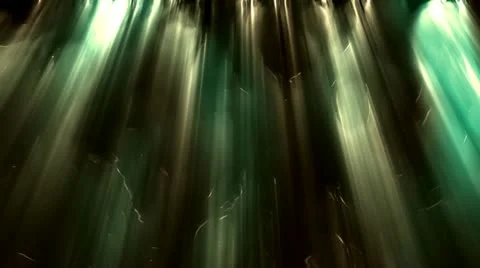 Brown And Green Bright Rays Of Light Stockbeeldmateriaal 12608533