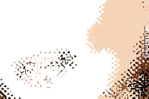 Brown and white background. Abstract vector. Modern geometric design. 2D rend Stock Illustration