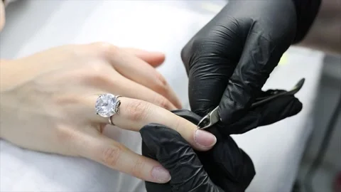 Brown and white Easter eggs decorated in the form of unicorns on a green and Stock Footage 149687035