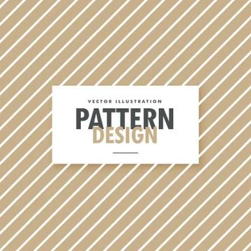 Brown and white minimal pattern background Stock Illustration