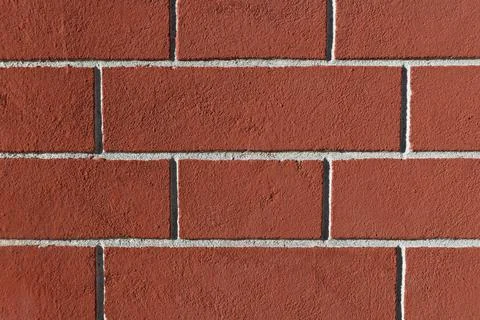 Brown and white texture of brickwork old building wall Stock Photos