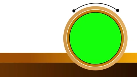 Brown and yellow analysis presentation with green screen opener transitions Stock Footage 290458380