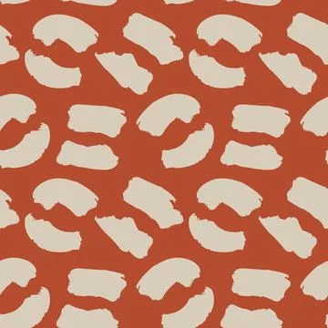 Brown Animal Leopard Seamless Pattern Background イラスト素材