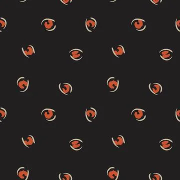 Brown Animal Leopard Seamless Pattern Background 스톡 일러스트