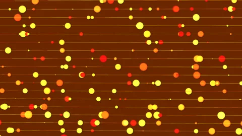 Brown animated abstract background with circles Vidéo 104131807