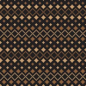 Brown Argyle Knitting Grid seamless pattern design Ilustração Stock