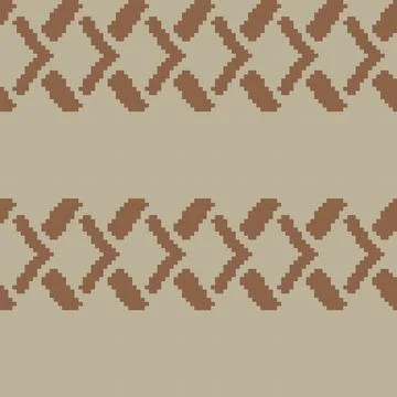 Brown Argyle Knitting Grid seamless pattern design for fashion and home tex.. Stock-Illustration