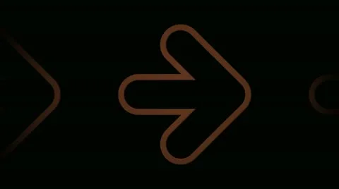 Brown arrow Stock-Footage 12152599