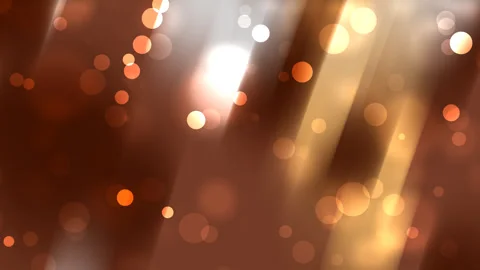 Brown background with blurred golden lights and slanted lines. 4k Animation Stock Footage 280607760