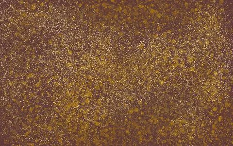 Brown background with golden texture Stock Photos