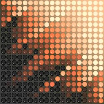 Brown background Stock-Illustration