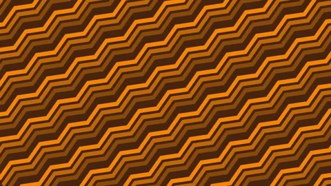 Brown background texture brown, retro groovy orange mocha geometric zig zag Stock Footage 297429942