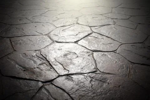 Brown background tile texture stone nature strong space for text and message  Foto stock