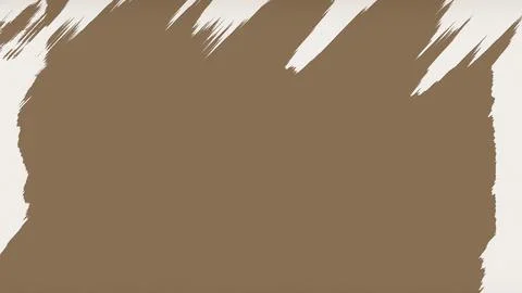 Brown background with white brush strokes Stock Illustration