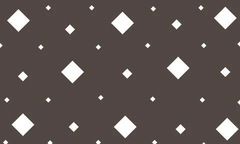 Brown background with white squares Stock Illustration
