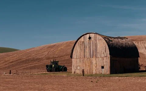 Brown Barn Fotos de archivo