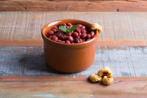 Brown Beans Stock Photos