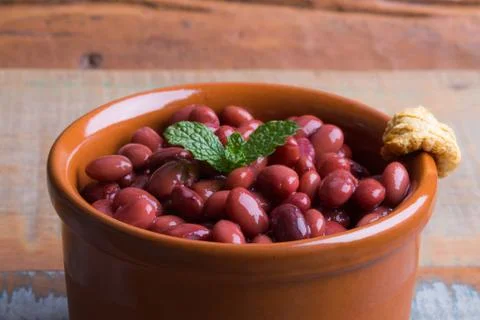 Brown Beans Stock Photos