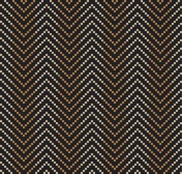 Brown Beige Chevron Seamless Pattern Background Stock Illustration